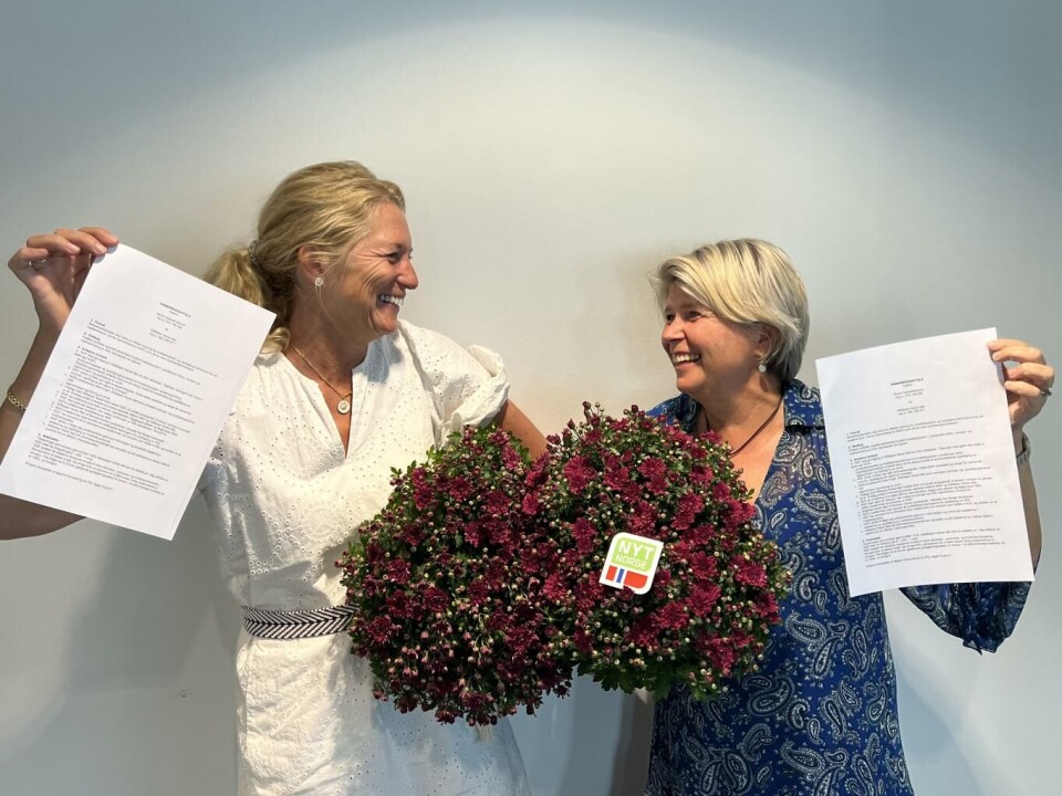 Blomstrende samarbeidsavtale signert