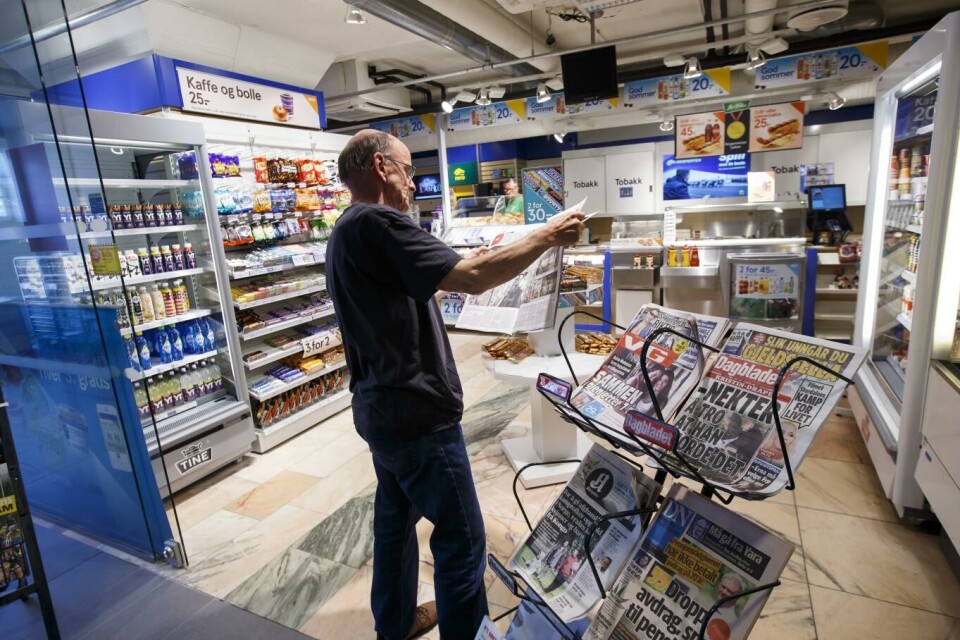 Kioskhandelen ned 1,2 milliarder under pandemien
