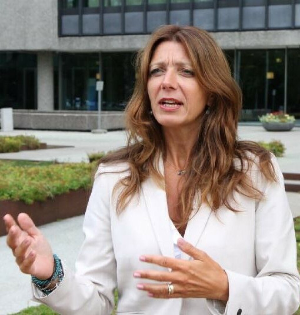 Anne-Cecilie Kaltenborn er administrerende direktør i NHO Service og Handel. Foto NHO Service og Handel