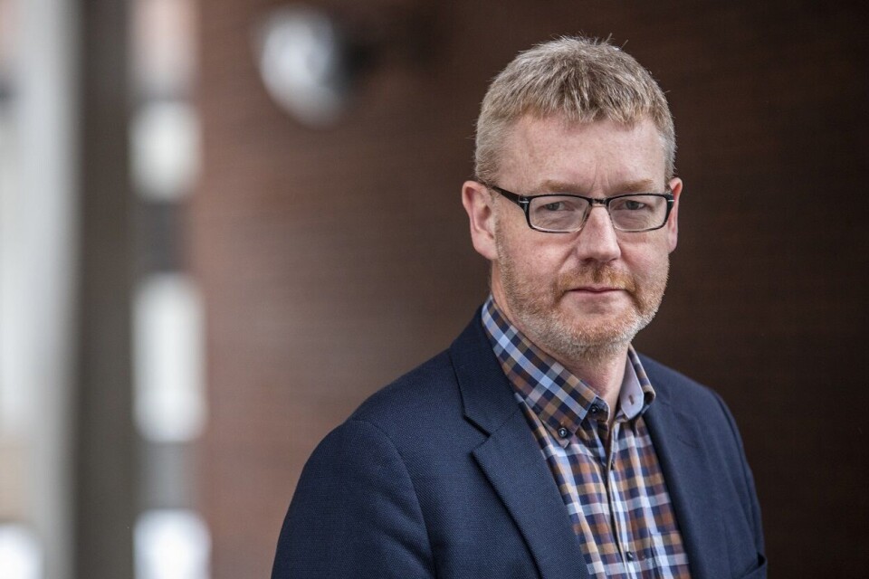 – Bankene var tydelige på at den store jobben framover blir investeringer i landbruket. Den bekymringen deler vi, sier bondelagsleder Bjørn Gimming. Foto: Erik Thallaug