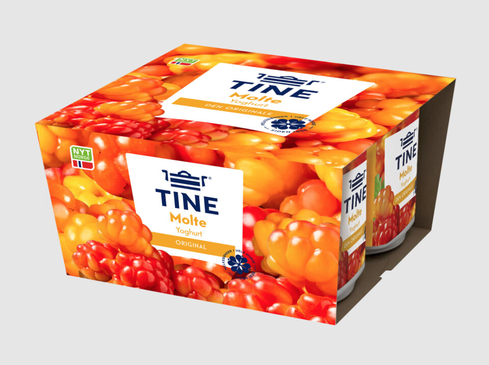 Tine snur: Ønsker molteyoghurten velkommen tilbake
