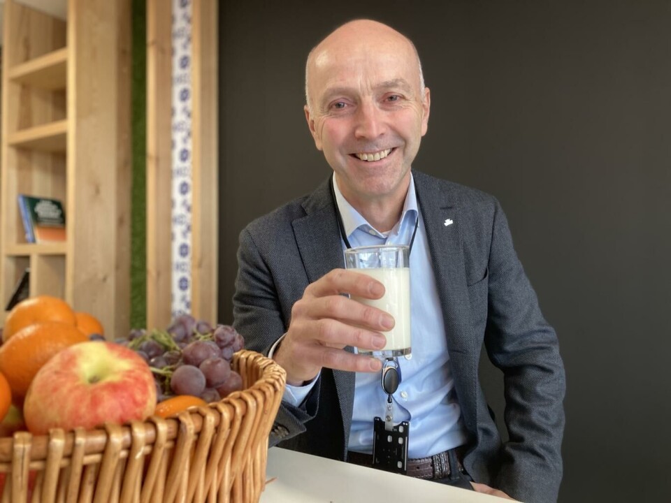 Ved å tre inn i Skift, forplikter Tine til å sette seg mål om klimanøytral virksomhet etter en selvdefinert tidslinje for måloppnåelse. Konsernsjef i Tine, Gunnar Hovland.