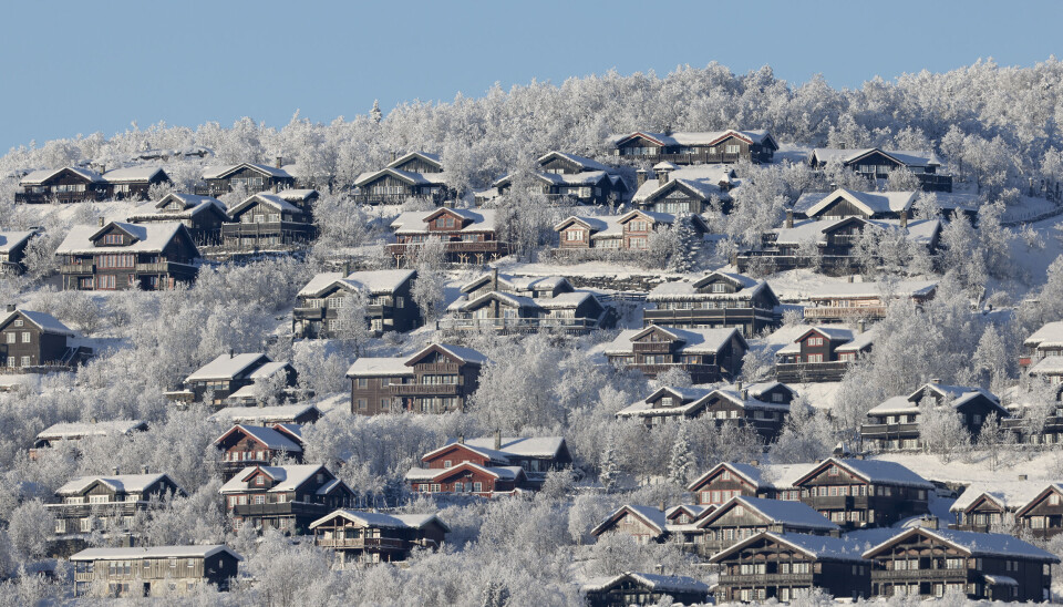 Den norske fjellheimen. Hyttefeltene regjerer i mange norske kommuner. Her fra Beitostølen.